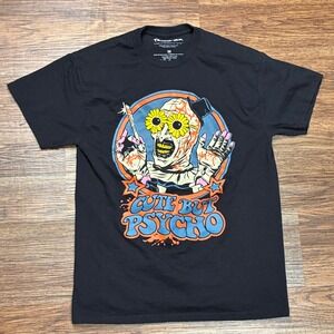 Terrifier Art the Clown Cute But Psycho T-Shirt Men's M Black Horror Tee